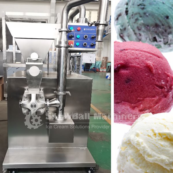 ice cream ingredient feeder dosing dispenser